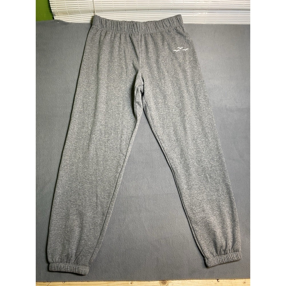 Lazy Pants Women's Gray Joggers Size Large Excellent Preowned Lounge Athleisure